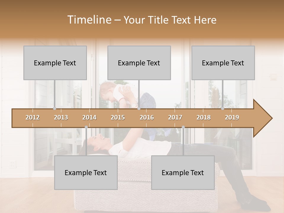 Female Baby Women PowerPoint Template