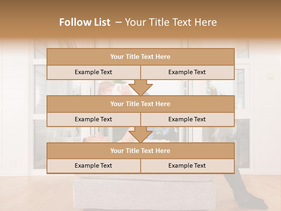 Female Baby Women PowerPoint Template