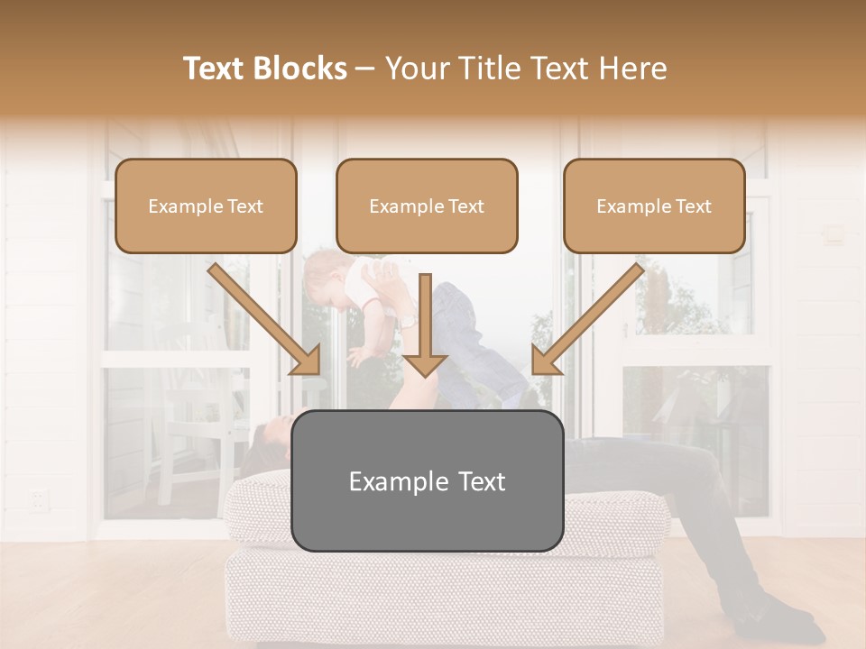Female Baby Women PowerPoint Template