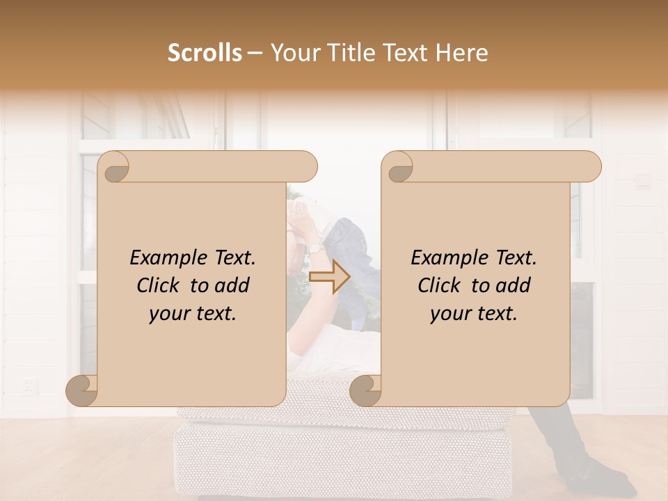 Female Baby Women PowerPoint Template