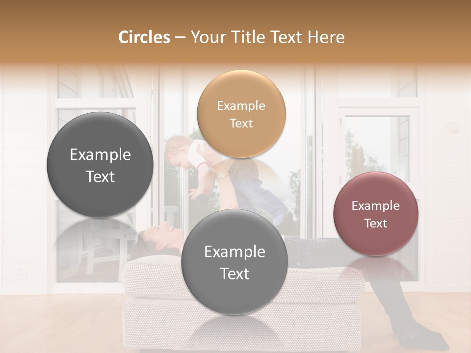 Female Baby Women PowerPoint Template