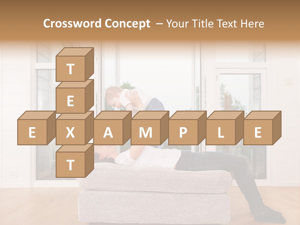 Female Baby Women PowerPoint Template