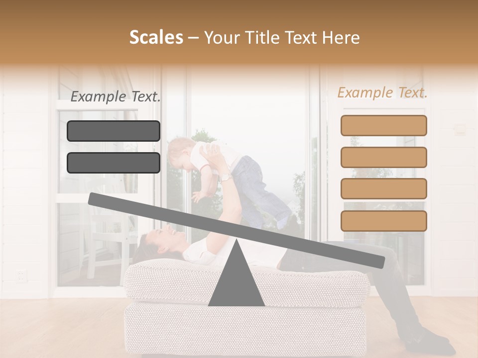 Female Baby Women PowerPoint Template