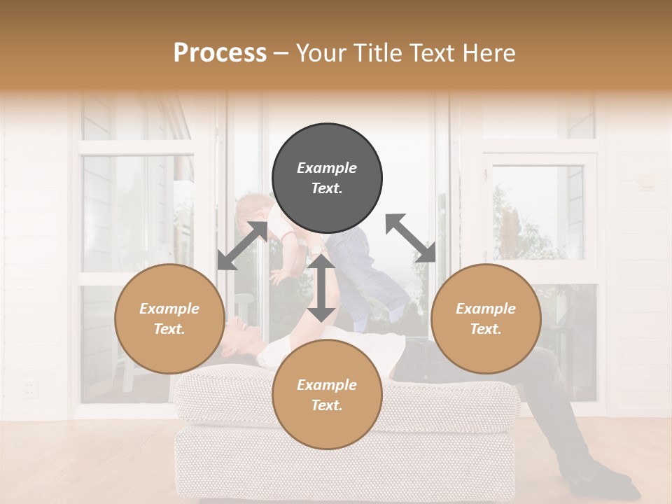 Female Baby Women PowerPoint Template