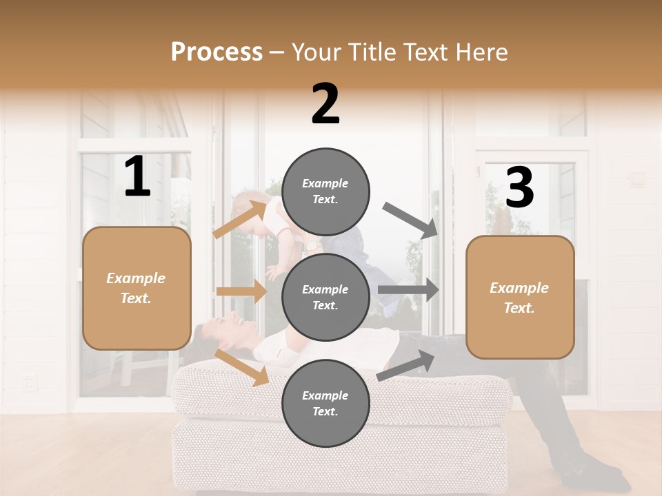 Female Baby Women PowerPoint Template