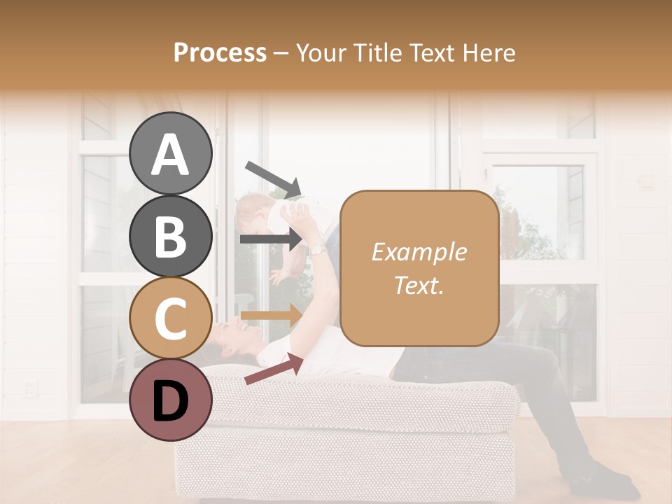 Female Baby Women PowerPoint Template