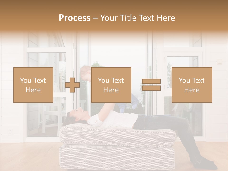 Female Baby Women PowerPoint Template