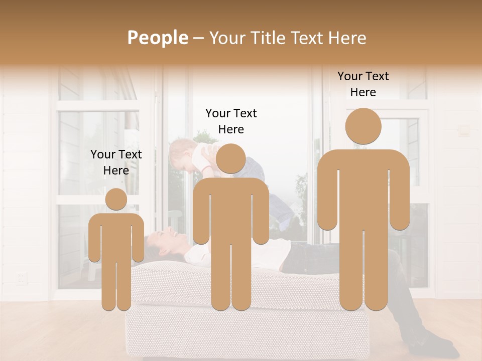 Female Baby Women PowerPoint Template