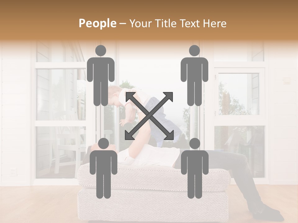 Female Baby Women PowerPoint Template