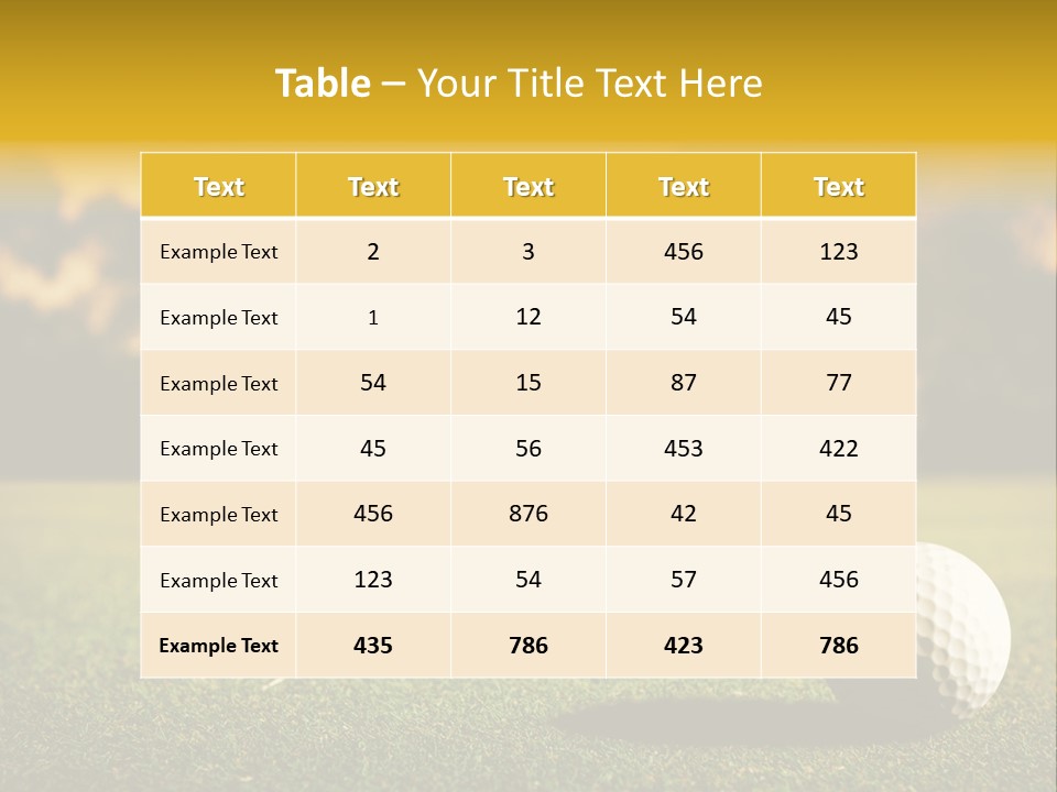 Beauty Nature Difficult PowerPoint Template