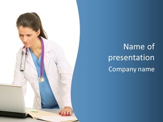 Reading Healthcare Middle PowerPoint Template