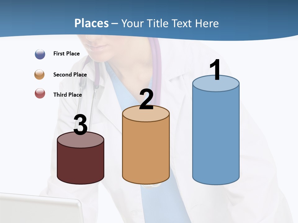 Reading Healthcare Middle PowerPoint Template