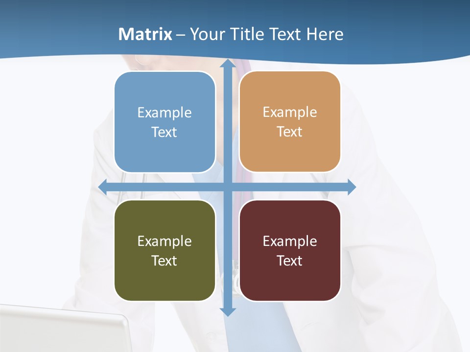 Reading Healthcare Middle PowerPoint Template