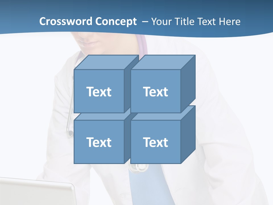 Reading Healthcare Middle PowerPoint Template