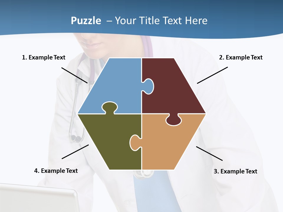 Reading Healthcare Middle PowerPoint Template