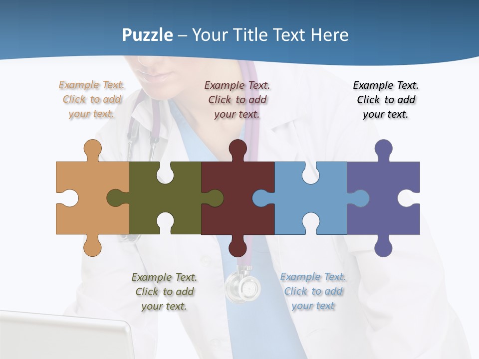 Reading Healthcare Middle PowerPoint Template