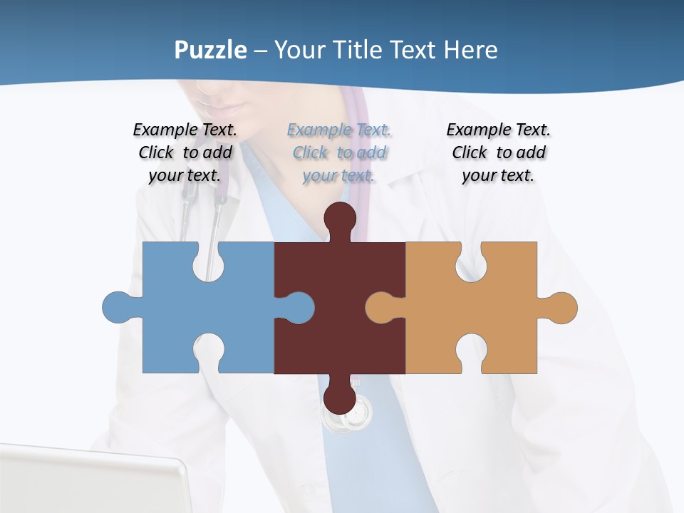 Reading Healthcare Middle PowerPoint Template