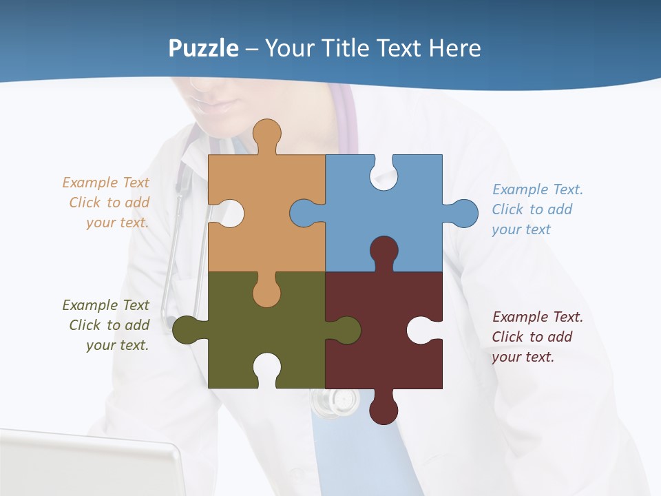 Reading Healthcare Middle PowerPoint Template