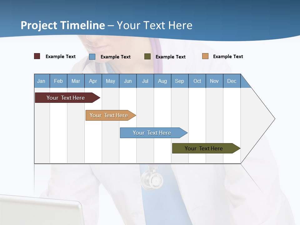 Reading Healthcare Middle PowerPoint Template