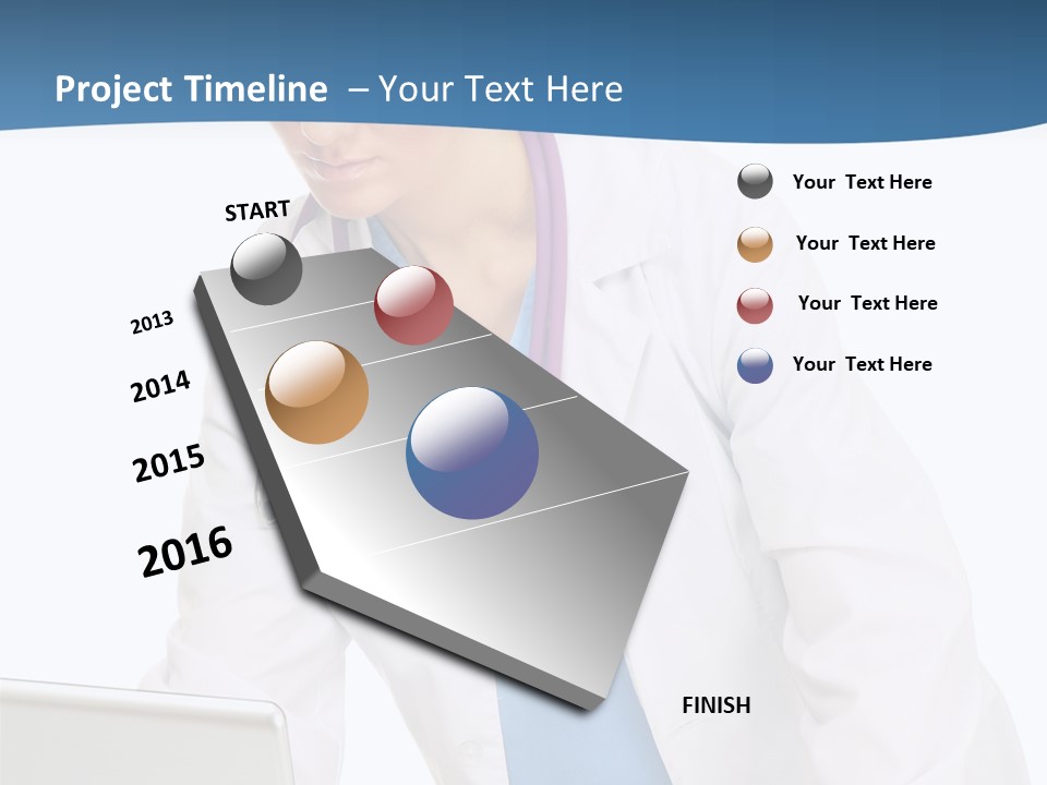 Reading Healthcare Middle PowerPoint Template