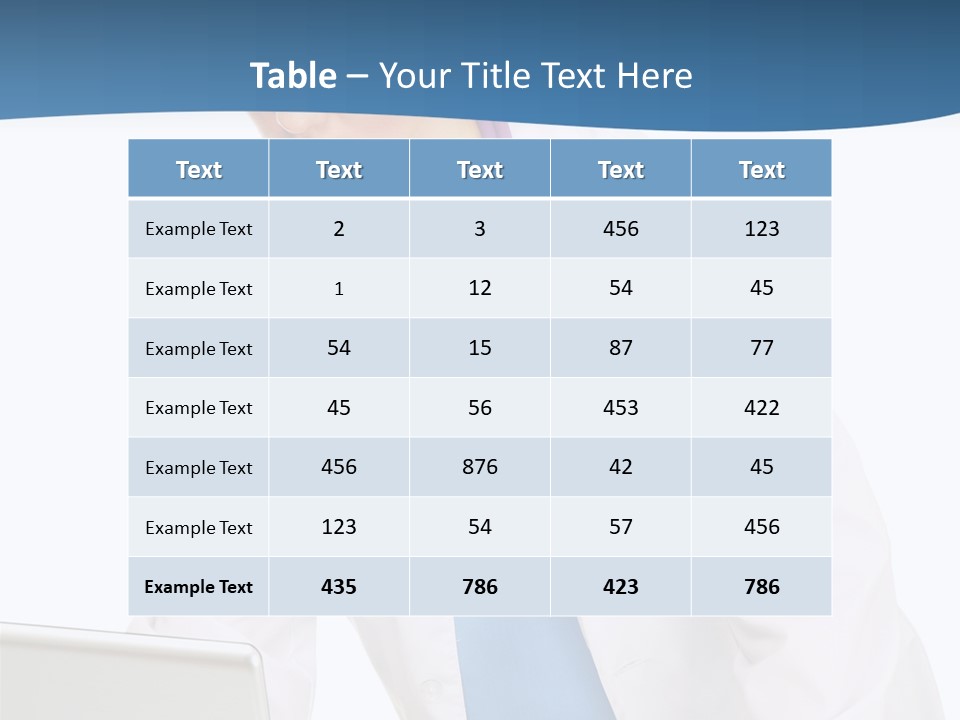 Reading Healthcare Middle PowerPoint Template