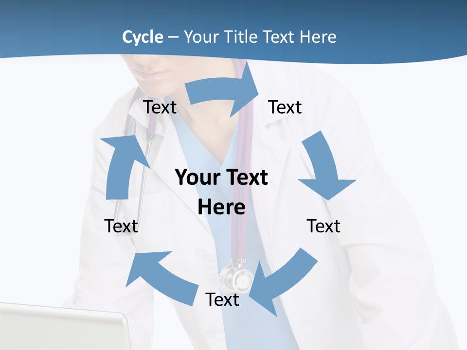 Reading Healthcare Middle PowerPoint Template