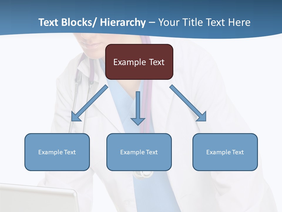 Reading Healthcare Middle PowerPoint Template