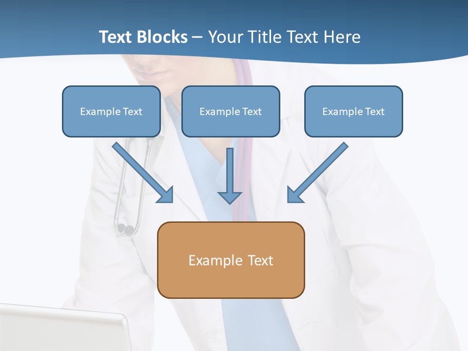 Reading Healthcare Middle PowerPoint Template