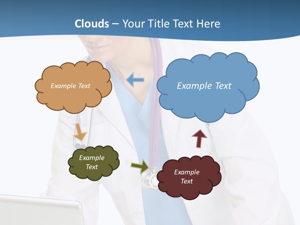 Reading Healthcare Middle PowerPoint Template