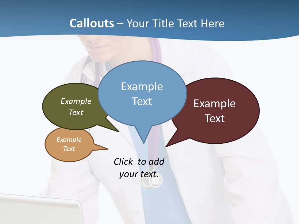 Reading Healthcare Middle PowerPoint Template