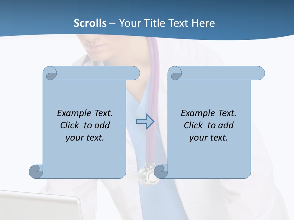 Reading Healthcare Middle PowerPoint Template