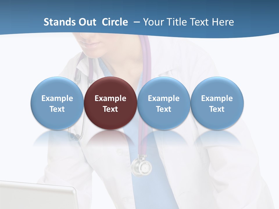 Reading Healthcare Middle PowerPoint Template