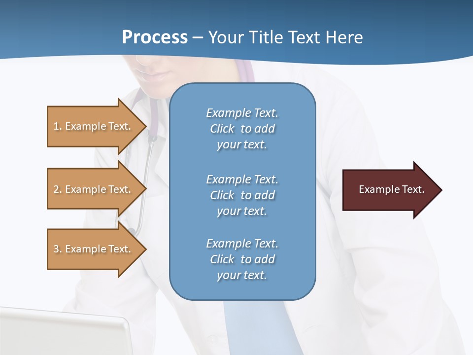 Reading Healthcare Middle PowerPoint Template