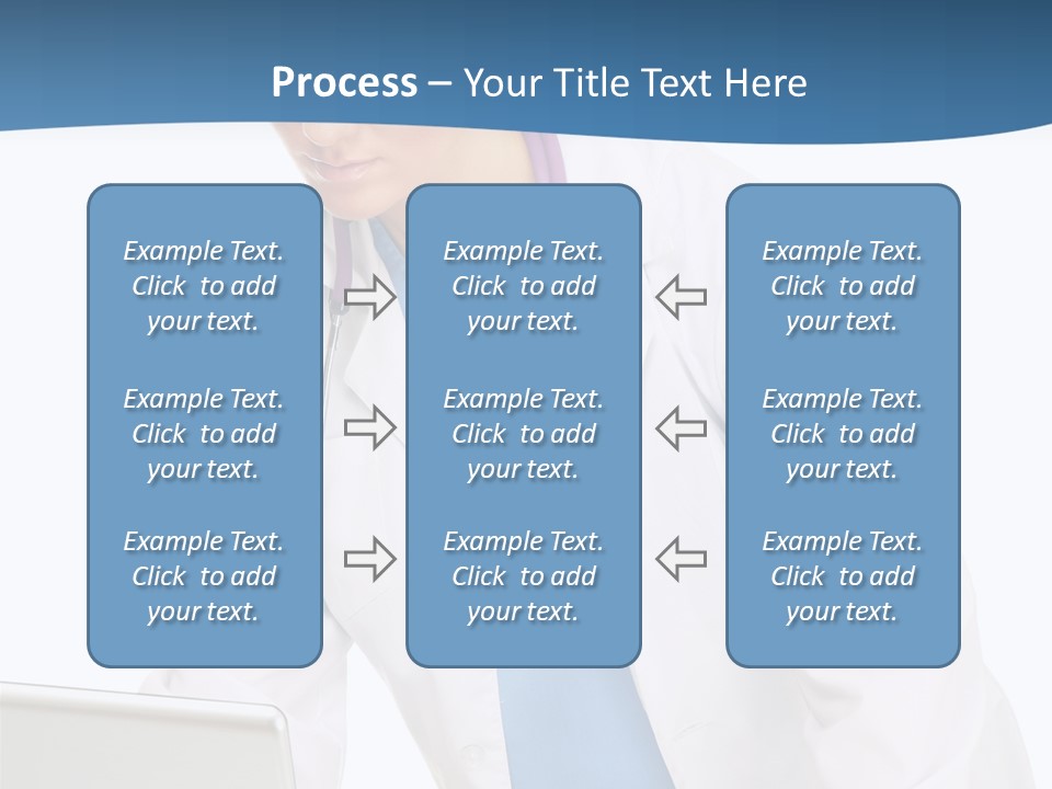 Reading Healthcare Middle PowerPoint Template