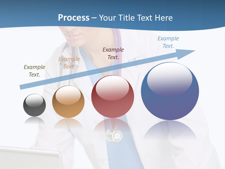 Reading Healthcare Middle PowerPoint Template