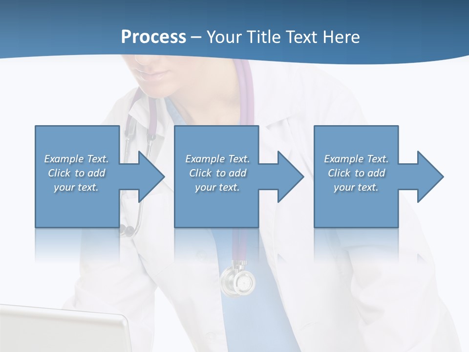 Reading Healthcare Middle PowerPoint Template