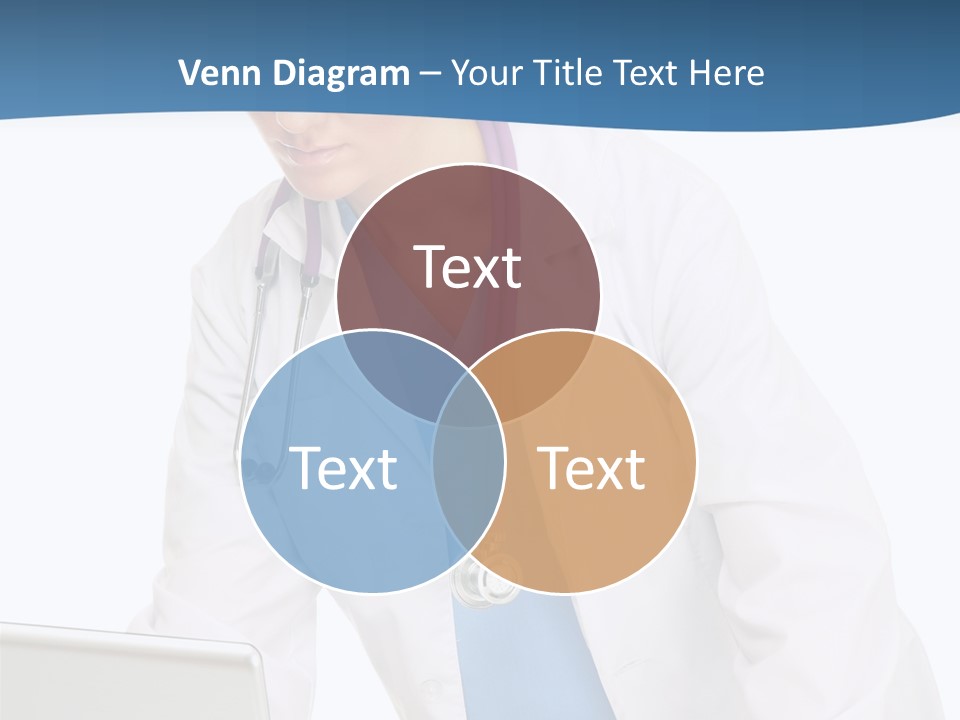 Reading Healthcare Middle PowerPoint Template
