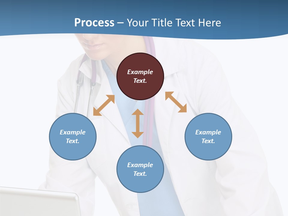 Reading Healthcare Middle PowerPoint Template