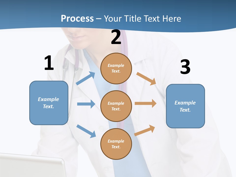 Reading Healthcare Middle PowerPoint Template