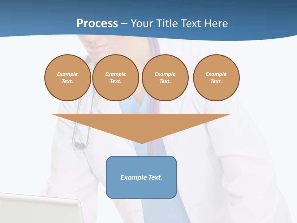 Reading Healthcare Middle PowerPoint Template