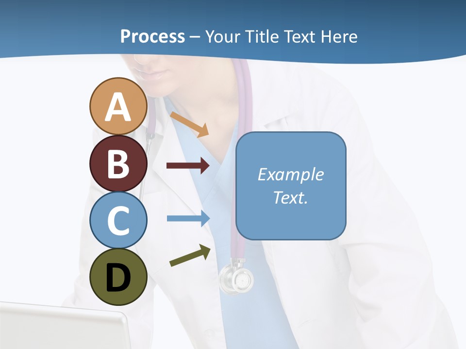 Reading Healthcare Middle PowerPoint Template