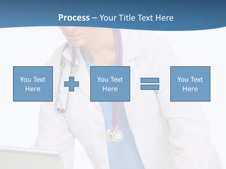 Reading Healthcare Middle PowerPoint Template