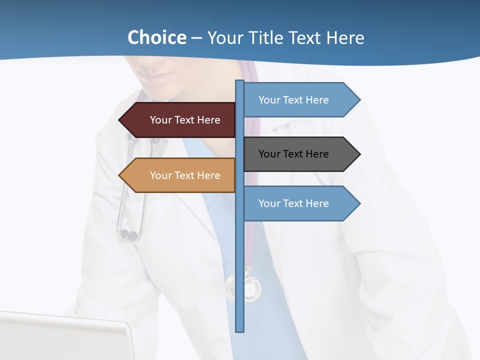 Reading Healthcare Middle PowerPoint Template