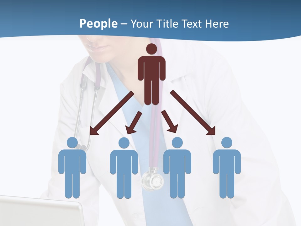 Reading Healthcare Middle PowerPoint Template