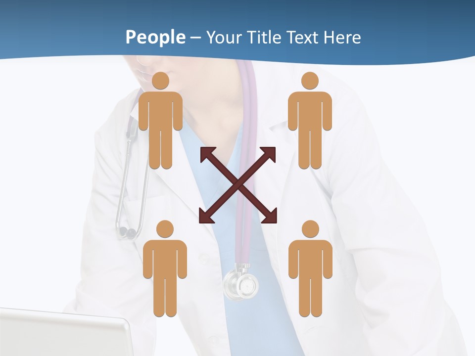 Reading Healthcare Middle PowerPoint Template