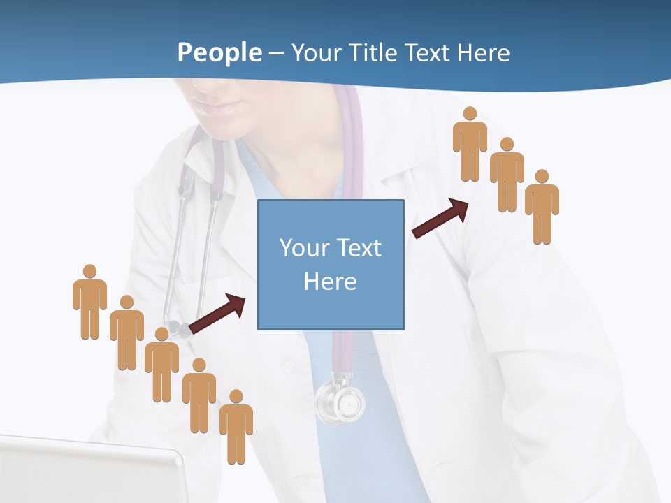 Reading Healthcare Middle PowerPoint Template