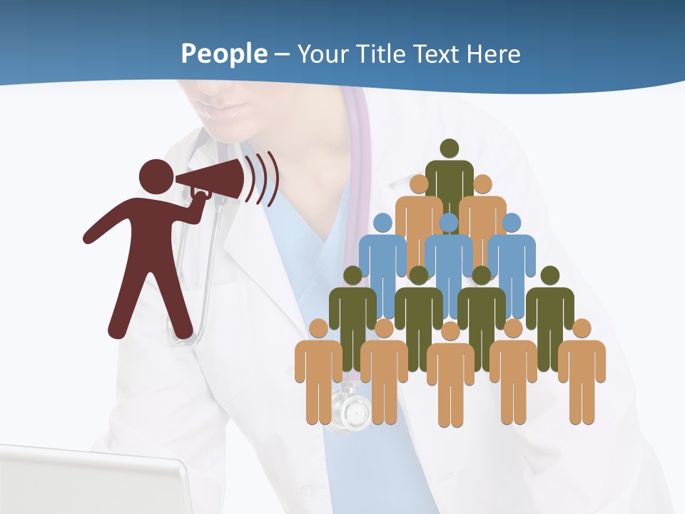 Reading Healthcare Middle PowerPoint Template