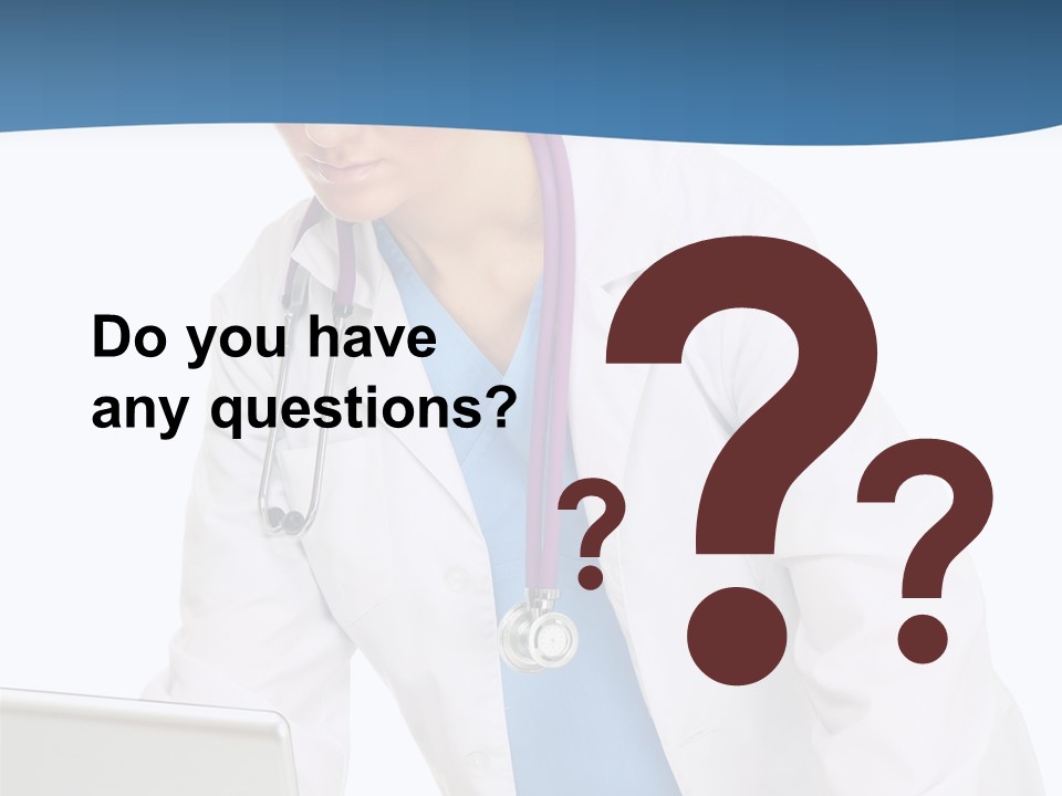 Reading Healthcare Middle PowerPoint Template