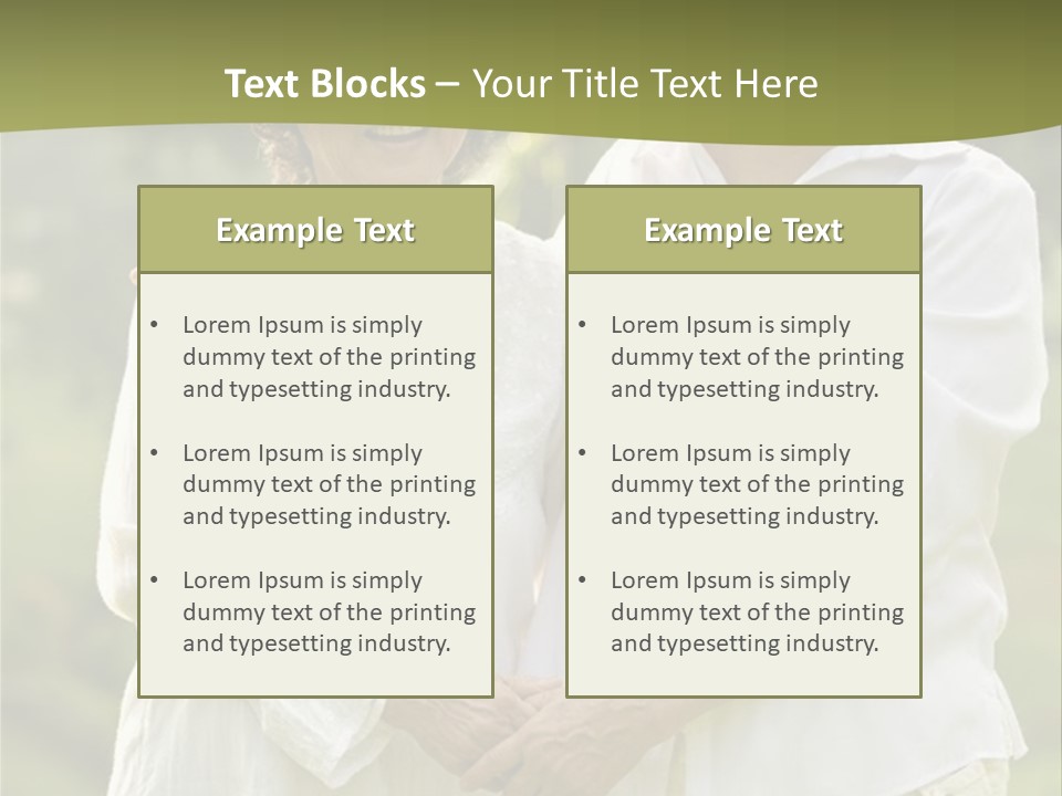 Lifestyle People Mother PowerPoint Template