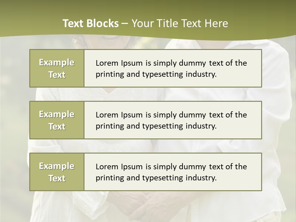 Lifestyle People Mother PowerPoint Template